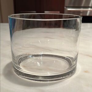Elegant Clear Glass Vase
